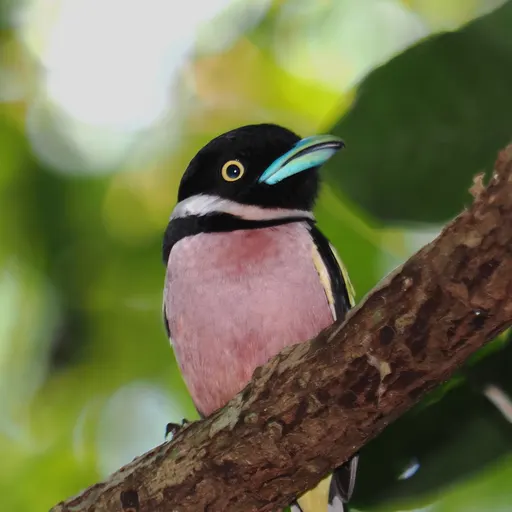 Black-and-yellow Broadbill