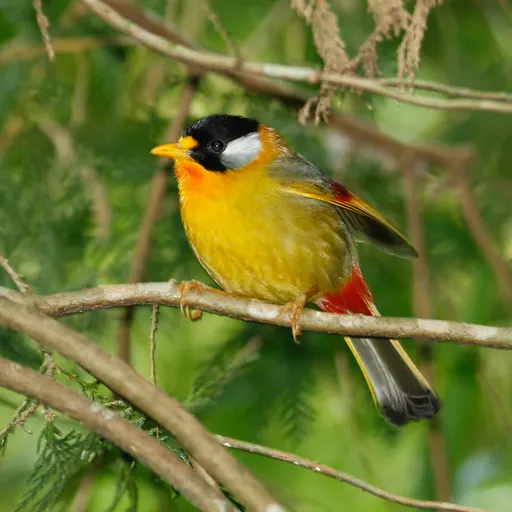 Silver-eared Mesia